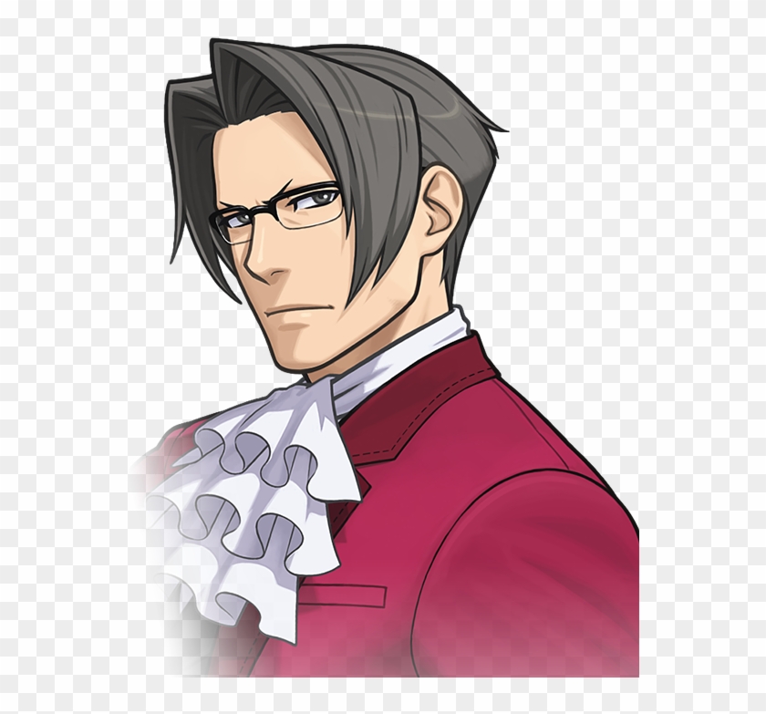 Picture Free Download Miles Edgeworth Ace Attorney - Miles Edgeworth Clipart