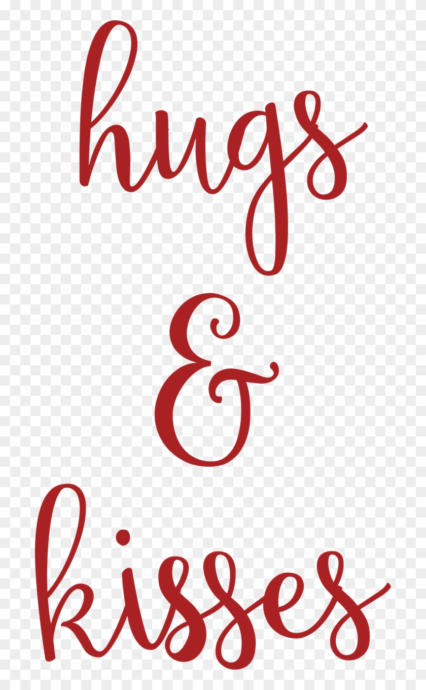Hugs & Kisses Svg Cut File Clipart