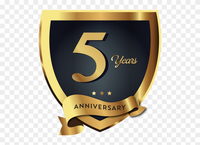 5 Year Anniversary Png Clipart #2239281