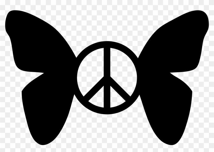 Big Image - Anti War Peace Sign Clipart #2240274