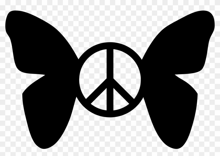 Big Image - Anti War Peace Sign Clipart
