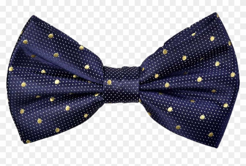 Spotted Marley Bow Tie In Yellow - Polka Dot Clipart #2240542