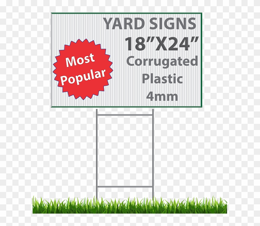 Wholesale Blank Yard Signs Resume Yard Signs - Yard Sign Design Size Clipart #2240762