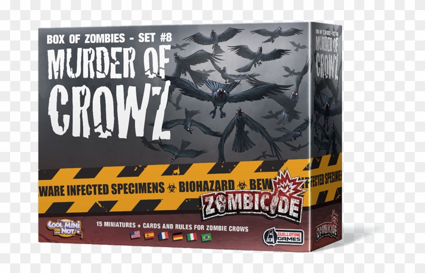Zombicide Box Of Zombies 12 Murder Of Crowz Board Game Clipart