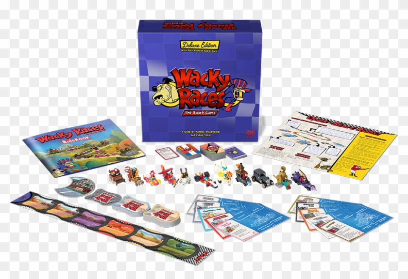 Pre-orders For Wacky Races - Board Game Clipart