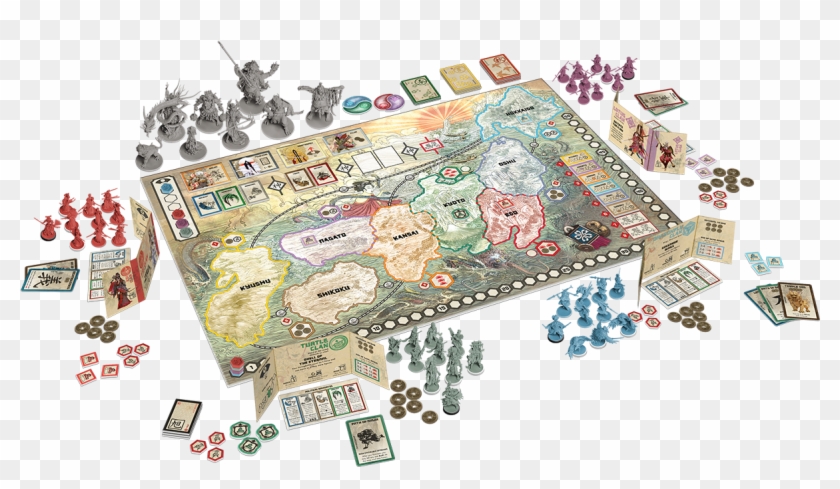 Rising Sun Board Game Transparent Background - Rising Sun Game Clipart