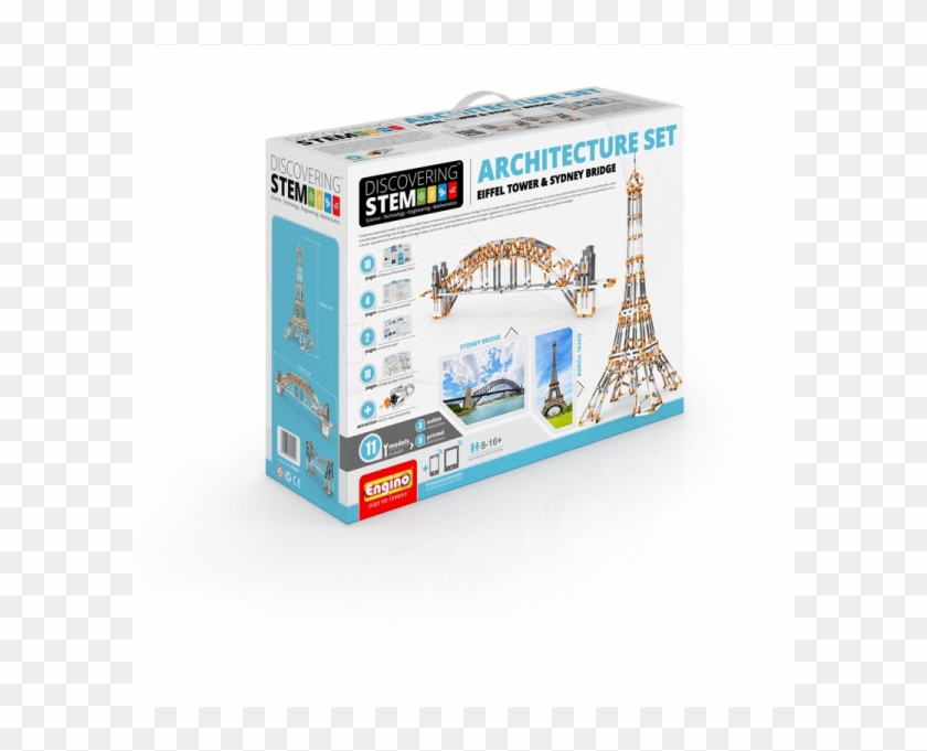Torre Eiffel Y Sydney Bridge - Stem Architecture Engino Clipart #2241153