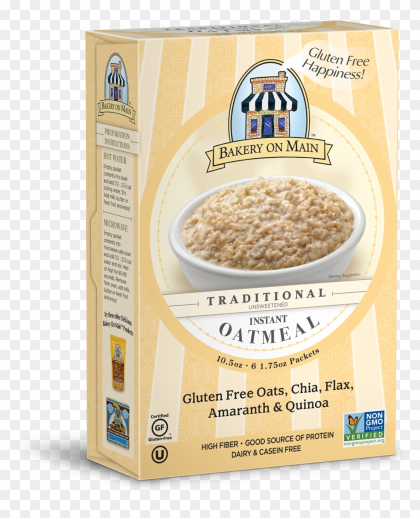 Bakery On Main Maple Walnut Oatmeal Clipart #2241284