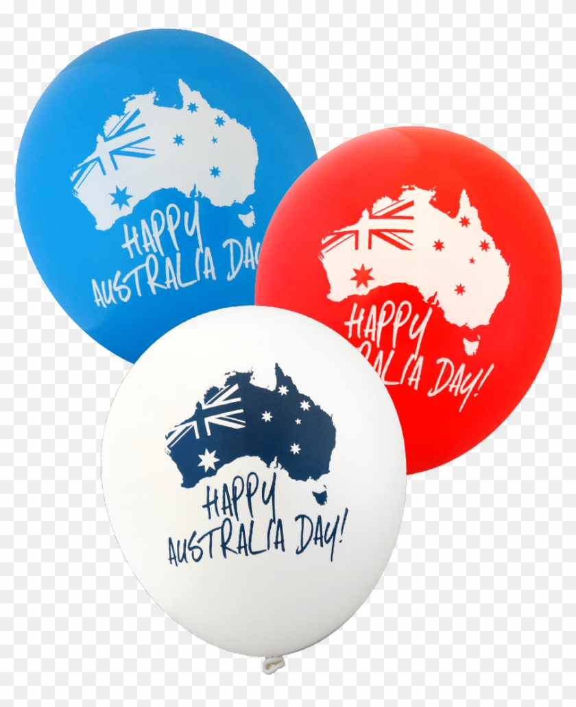 Happy Australia Day Balloons [1804] - Australia Day Balloons Clipart #2241504