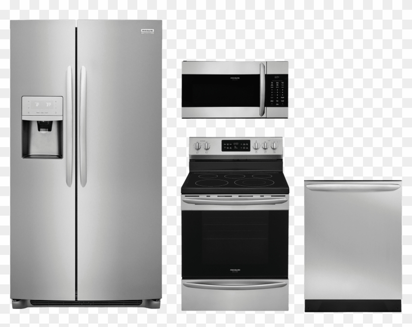 Freeuse Download Microwave Clipart Kitchen Appliance - Samsung Appliance Set Png Transparent Png #2241838