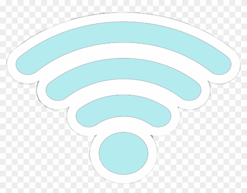 #wifi #cool #png #tumblr #blue #sticker #freetoedit - Circle Clipart #2241946