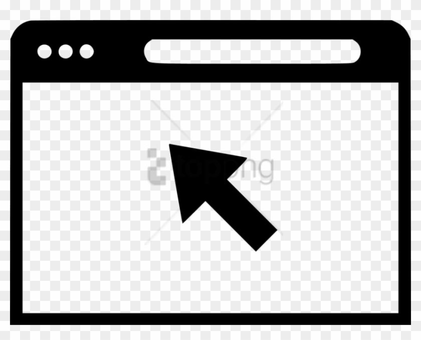 Free Png Download Browser Icon White Png Images Background - Smartphone Clipart