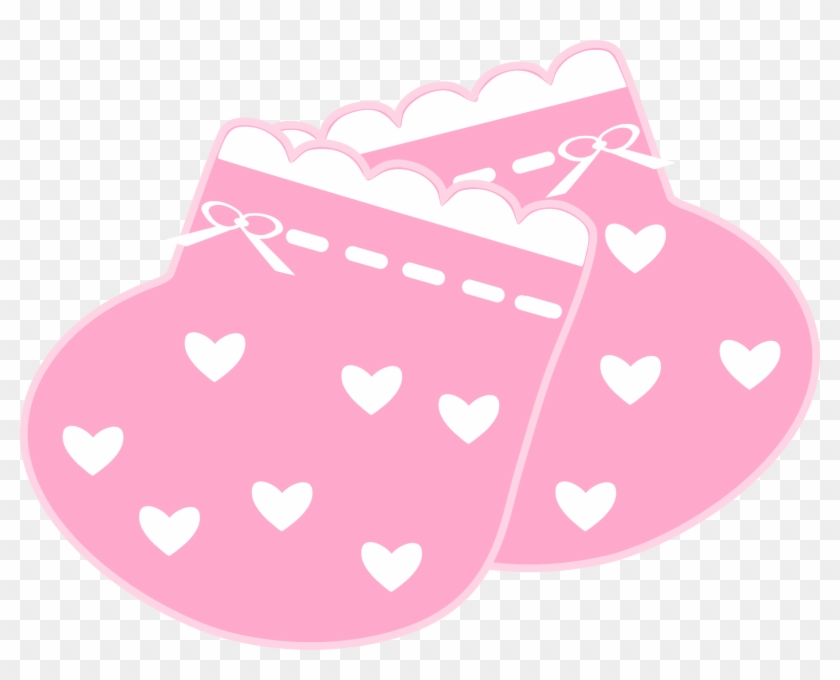 Cartoon Baby Girl - Baby Booties Transparent Background Clipart