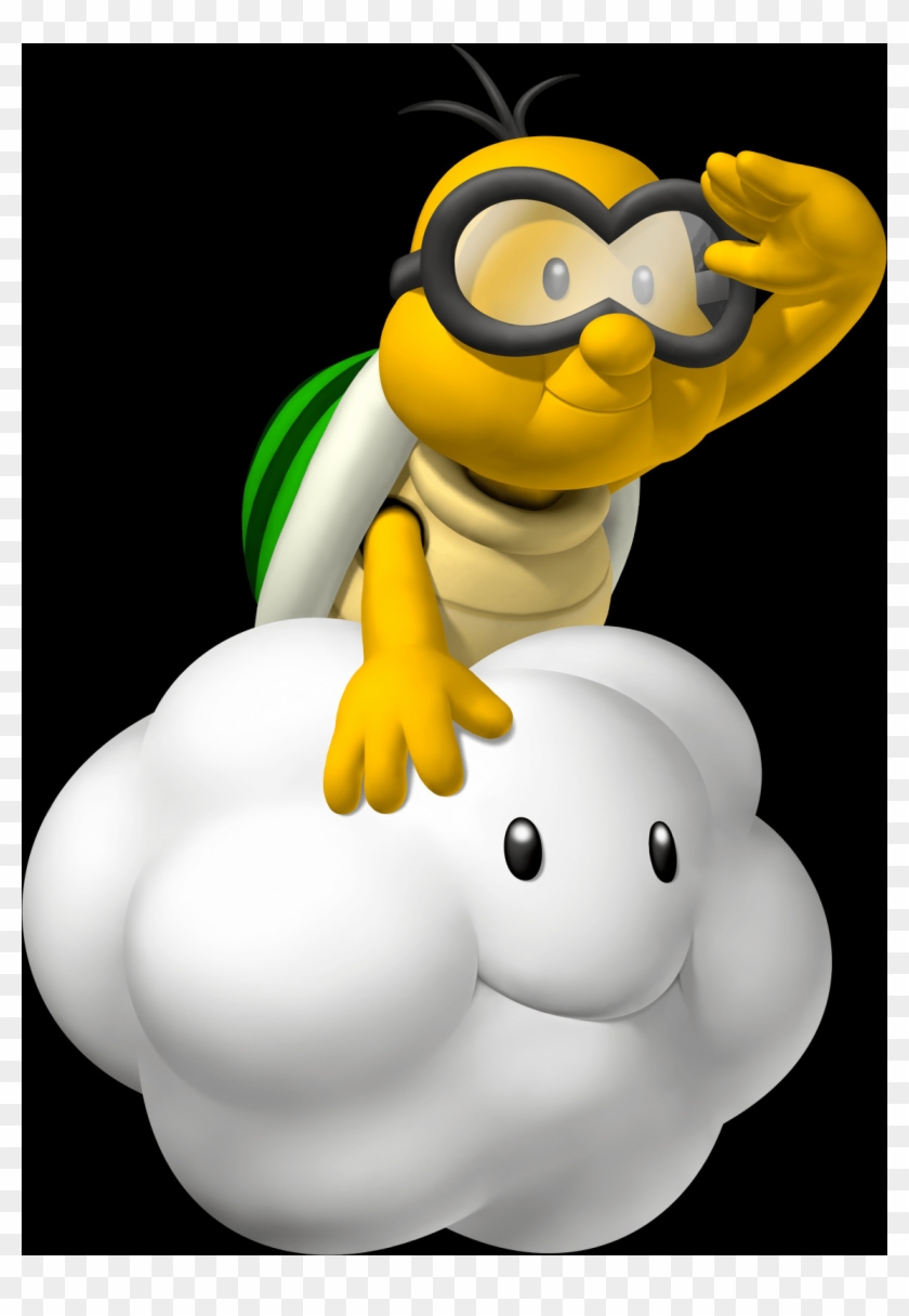 Browse Through Our Collection Of Gaming Free Png Images - Red Lakitu Mario Kart 7 Clipart #2242453