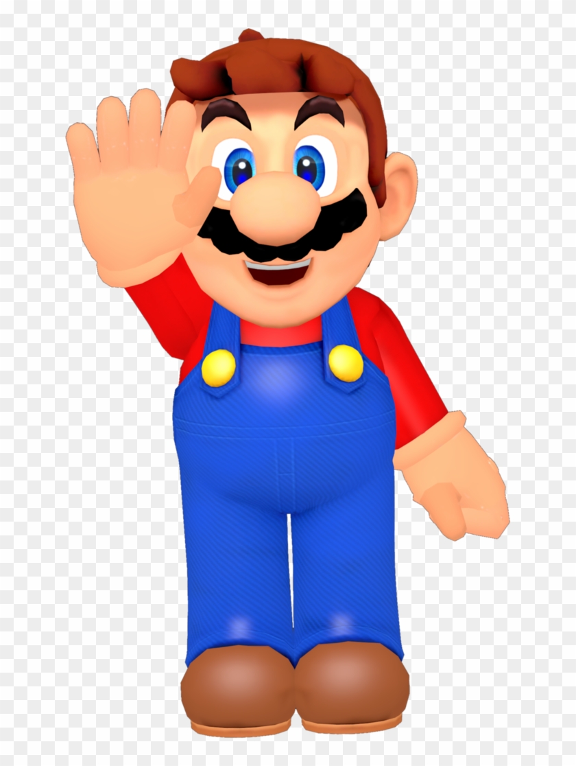 Transpa Gloves Mario Png Clipart - Mario Without Gloves Transparent Png #2242530