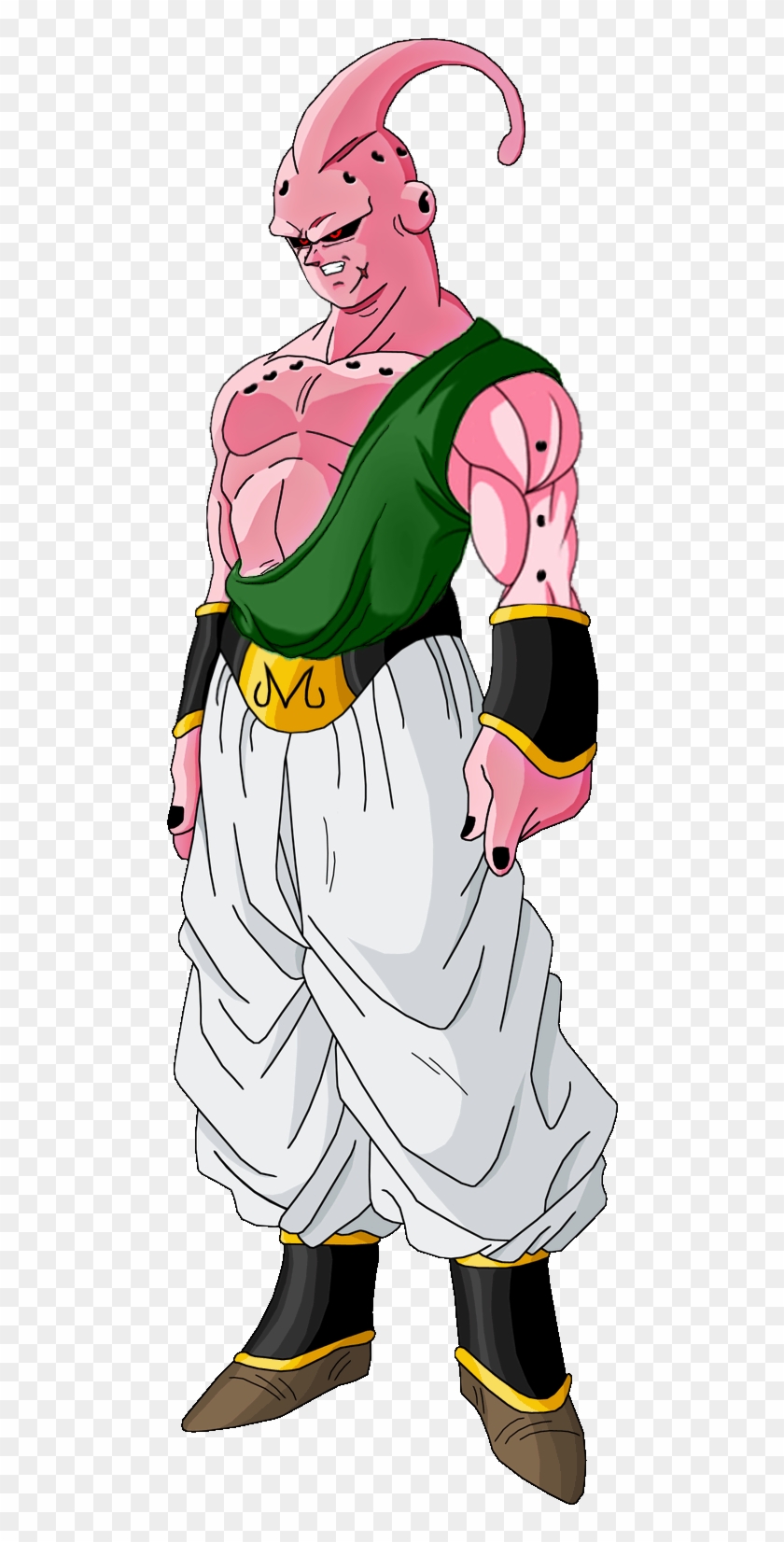 Majin Buu's Galleries - Super Buu Tien Absorbed Clipart
