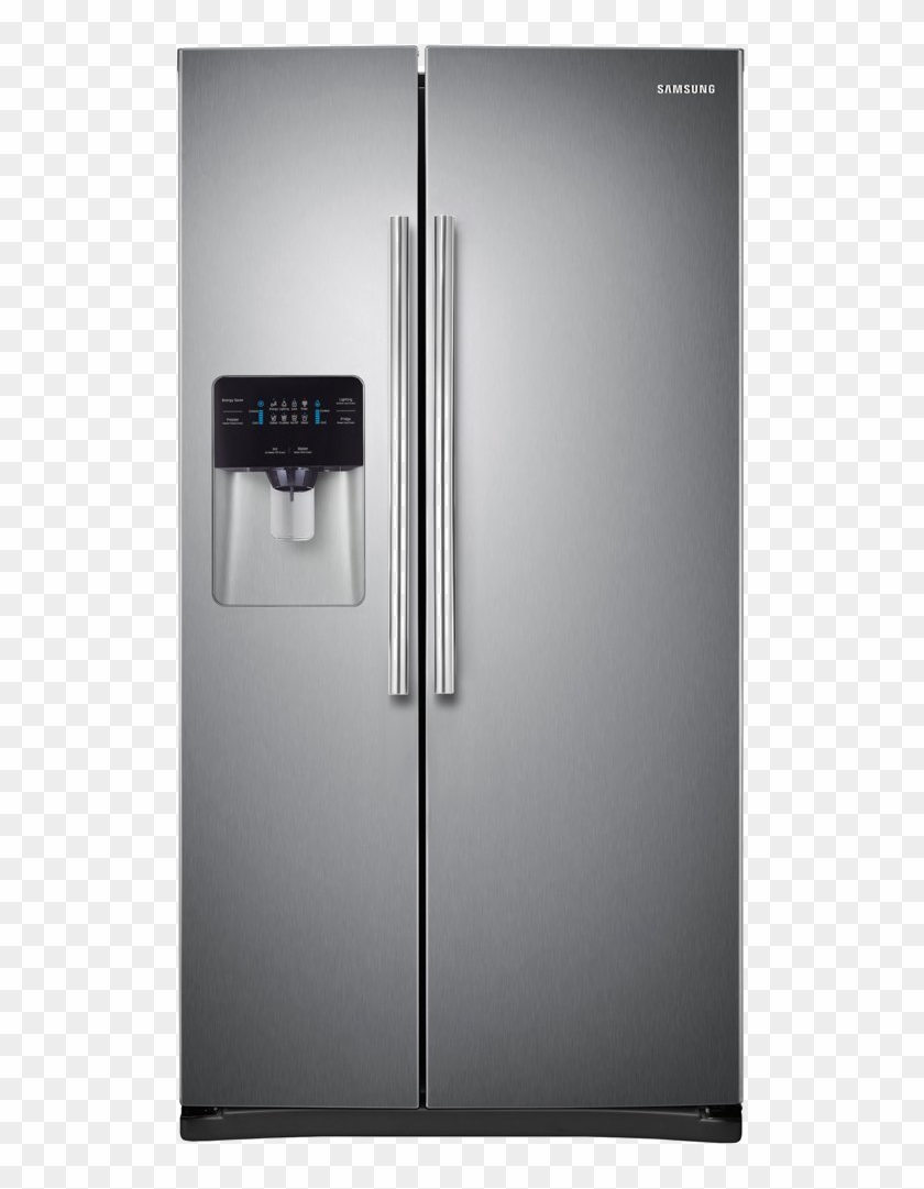 Two Door Refrigerator Png Transparent Image - Side By Side Samsung Refrigerator Clipart #2243449