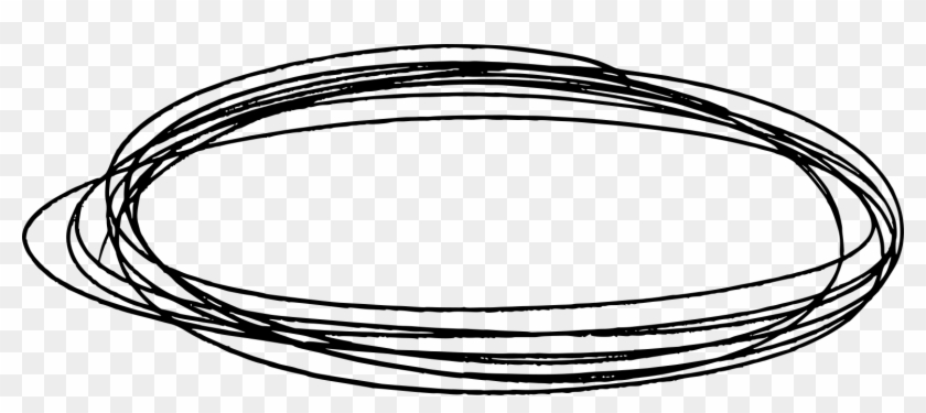 Free Download - Scribble Oval Clipart #2243905