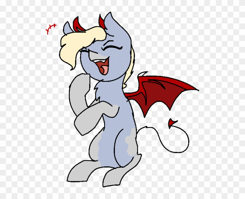 Nootaz, Demon Pony, Devil, Devil Horns, Evil Laugh, - Cartoon Clipart #2244869