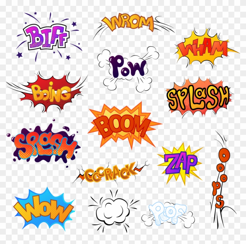 Image Library Stock Sound Comics Cartoon Illustration - Comics Sound Effect Transparent Clipart