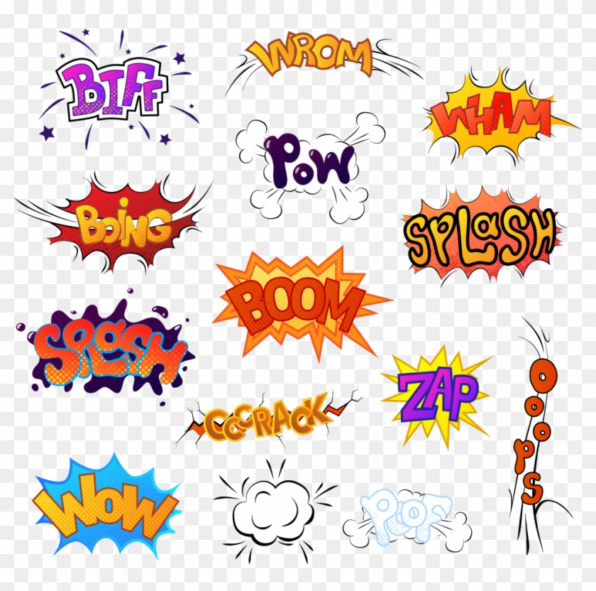 Image Library Stock Sound Comics Cartoon Illustration - Comics Sound Effect Transparent Clipart #2245360