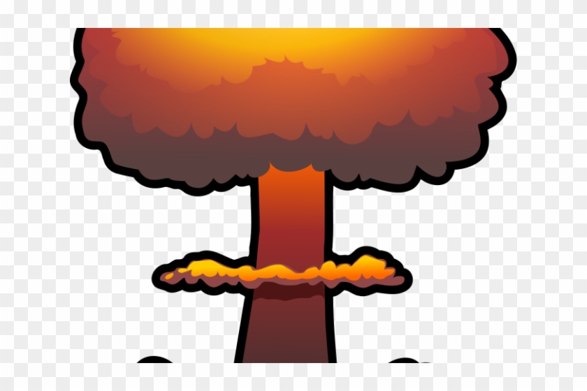 Comic Clipart Red Explosion - Nuclear Explosion Gif Png Transparent Png