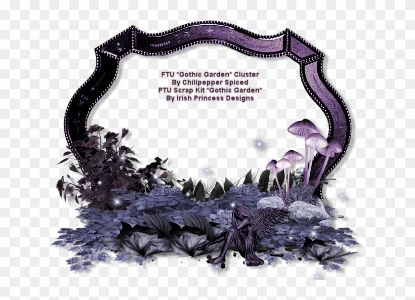 Chilipepper Spiced Ftu Gothic Garden Cluster Png Gothic - Gothic Cluster Png Transparent Clipart