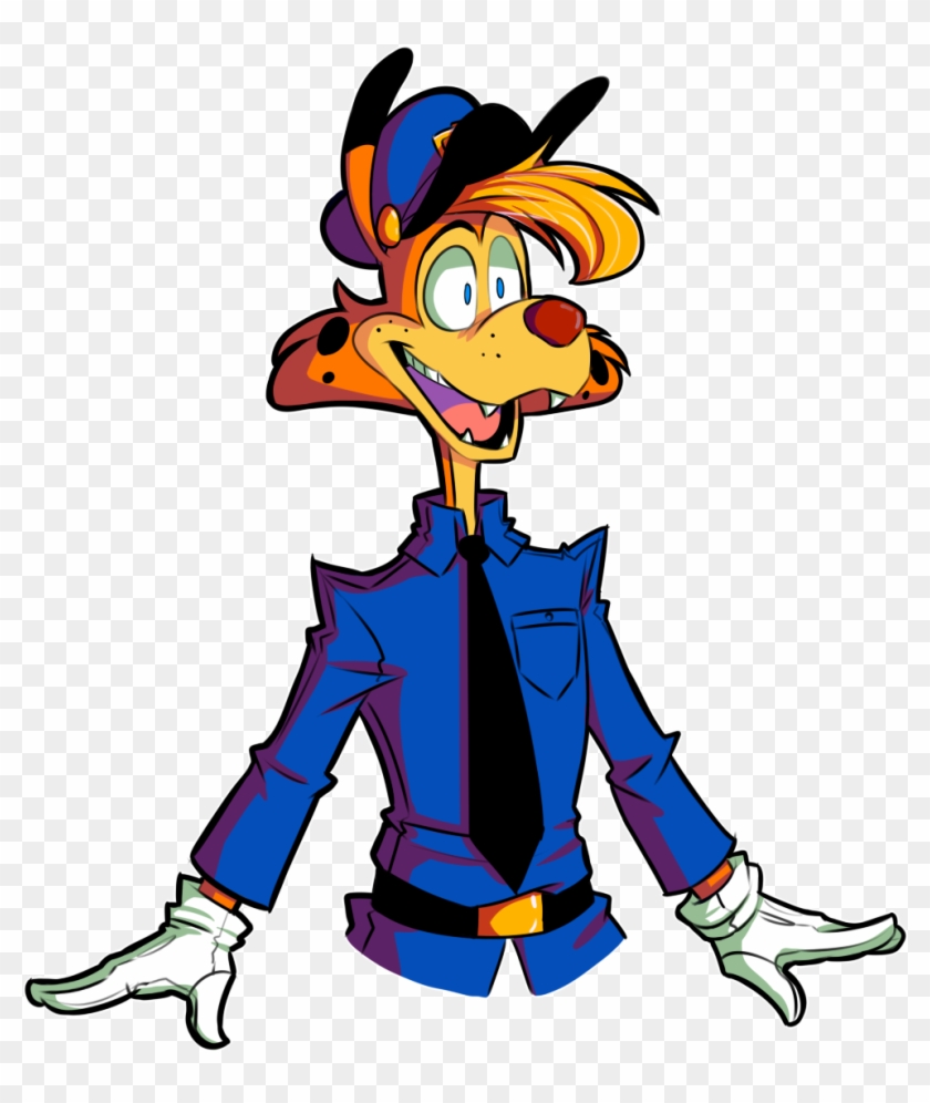 Bonkers D Bobcat - Cartoon Clipart