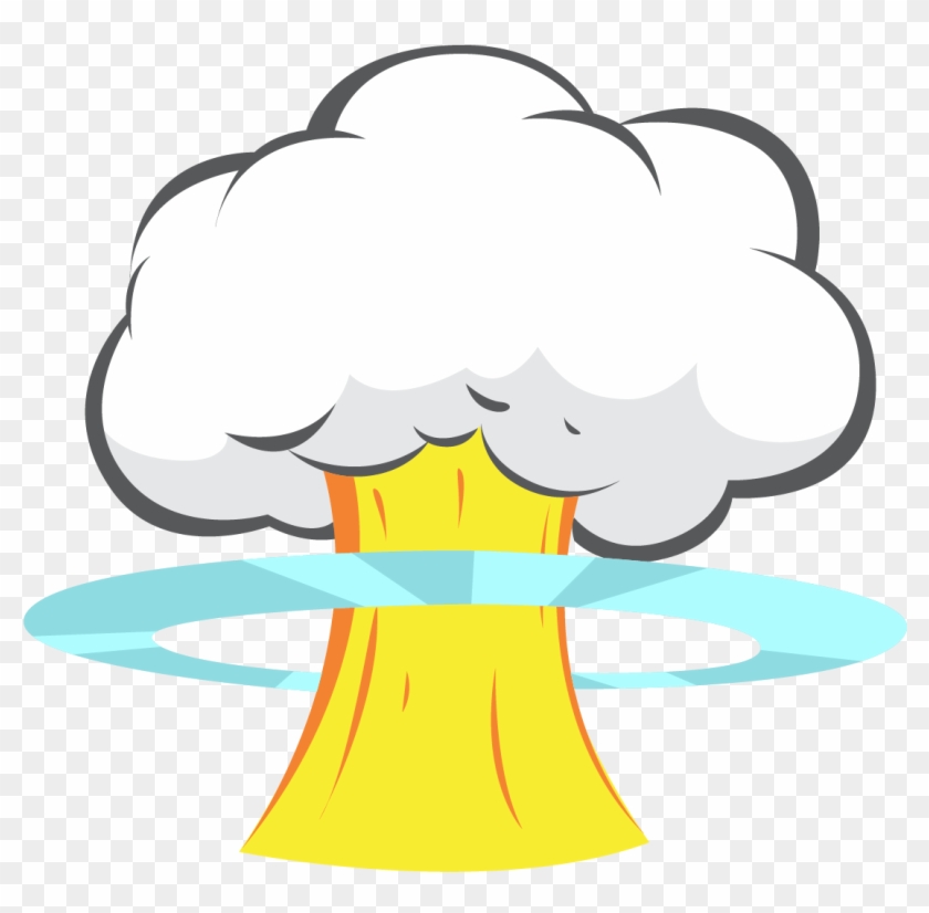 Bomb Vector Cloud - Cartoon Clipart