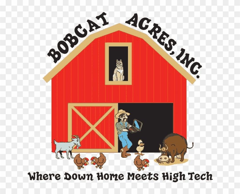 Bobcat Acres Logo Large - Cartoon Clipart #2245697