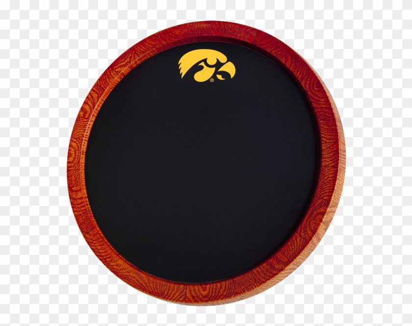 20" Barrel Team Logo Chalkboard-tigerhawk - Iowa Hawkeyes Clipart #2245765