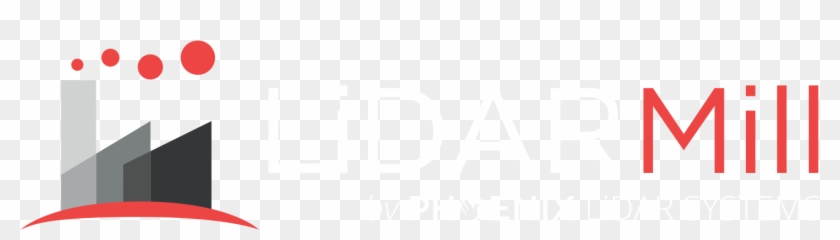 Lidarmill Logo White And Red On Clear With - Paper Product Clipart #2245866