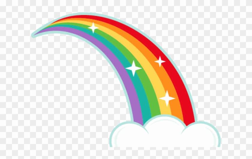 Rainbow Clip Art Half - Png Download #2245870