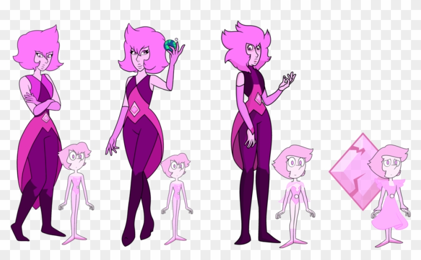 Drawn Diamonds Pink Diamond - Steven Universe Pink Diamonds Pearl Clipart #2245906