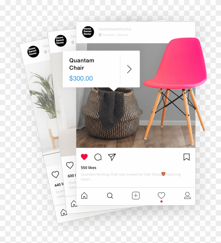 Shoppable Instagram Posts Are Just A Few Clicks Away - Instagram Publicaciones Png Clipart #2246264