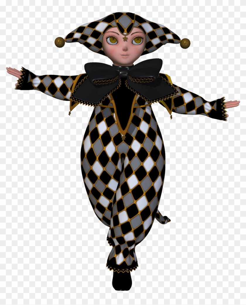 Clown Birthday Card - Cartoon Clipart