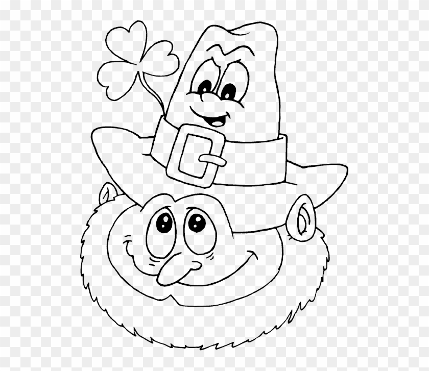 Sorting Hat - Line Art Clipart