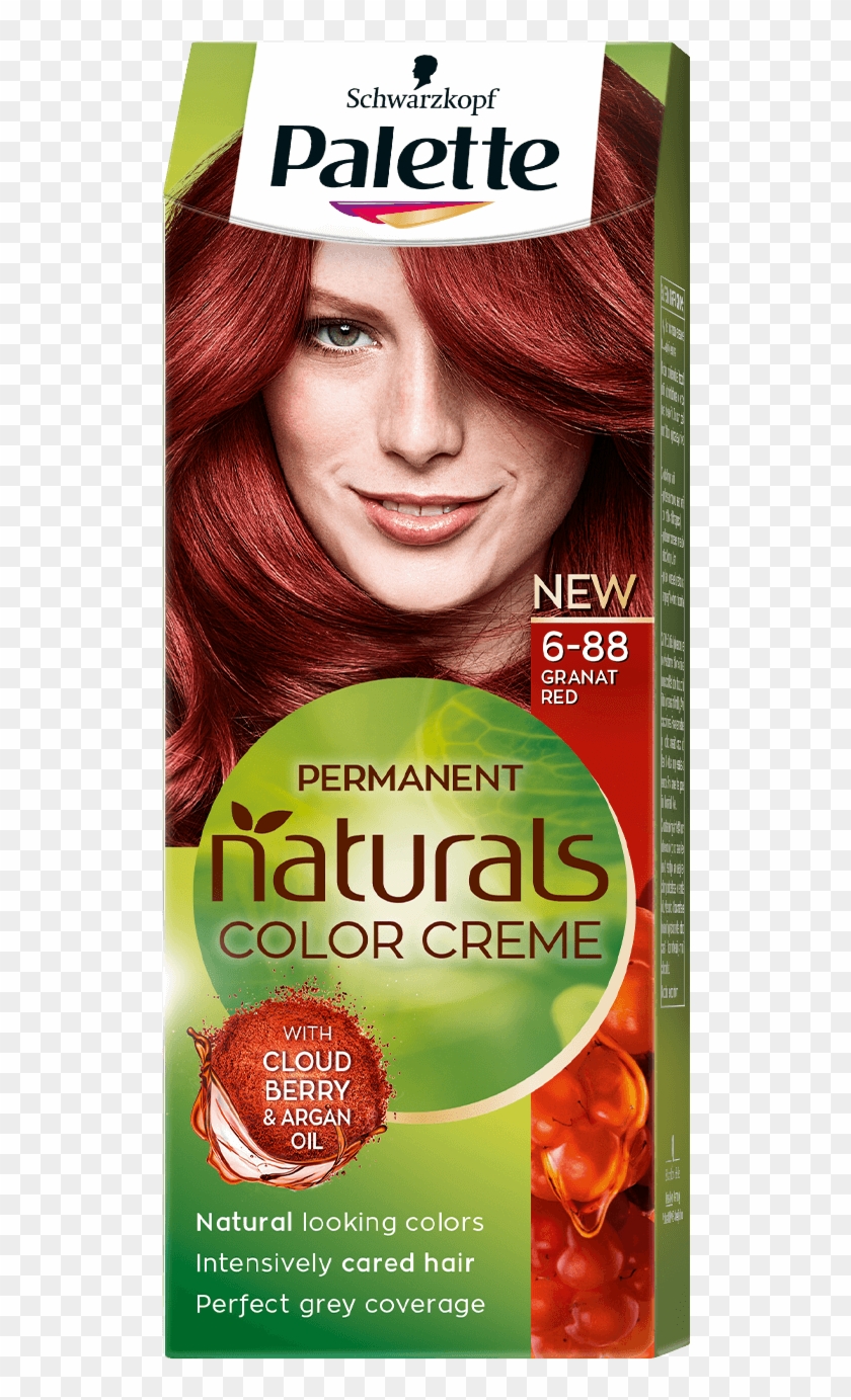 Palette Com Pnc 6 88 Granat Red - Palette Schwarzkopf Natural Colors Clipart #2248074