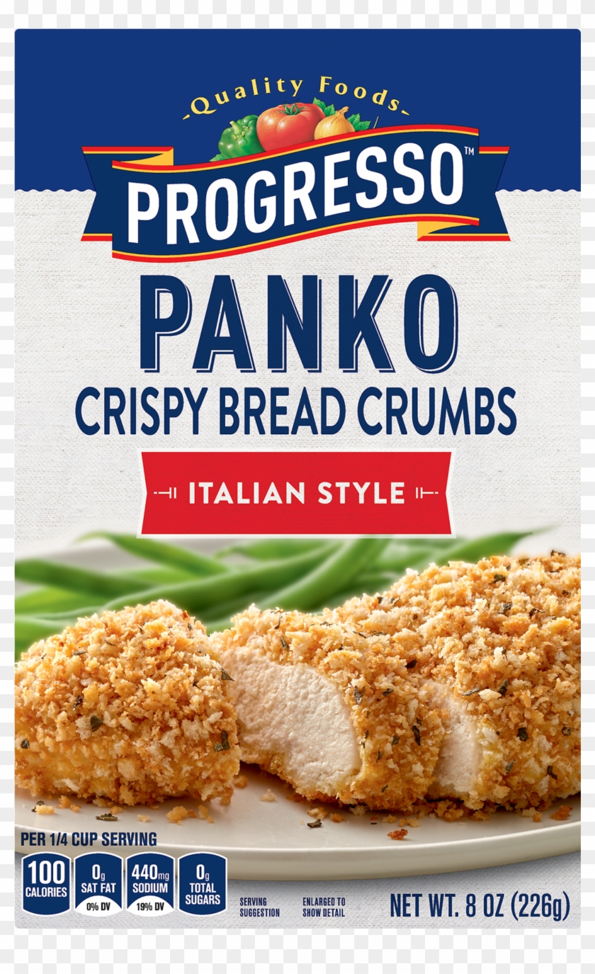 Progresso Panko Bread Crumbs, Italian Style, 8 Oz - Progresso Panko Bread Crumbs Clipart