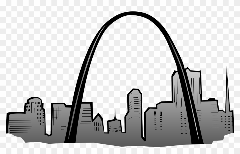 Arch St Louis Free Collection Download And - St Louis Arch Clip Art - Png Download