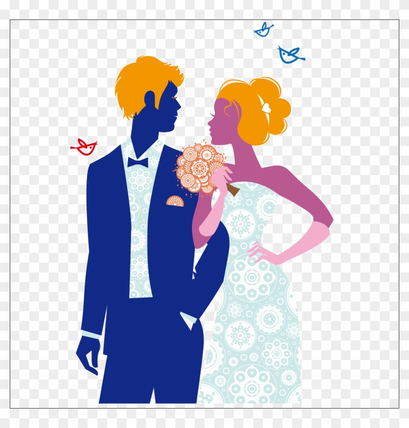 Invitation Bride Boyfriend Drawing Transprent Png Free Clipart