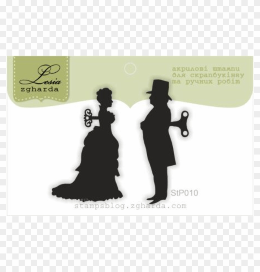{stp010} Stamp Set "silhouette" - Bride Clipart #2248625