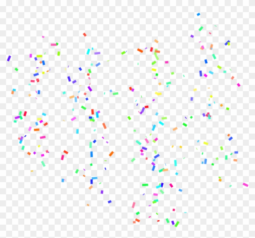 #confeti - Transparent Falling Confetti Png Clipart