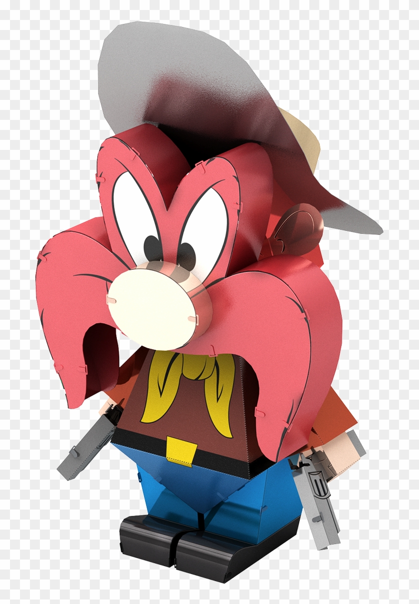Picture Of Yosemite Sam - Bugs Bunny Paper Toy Clipart #2248899