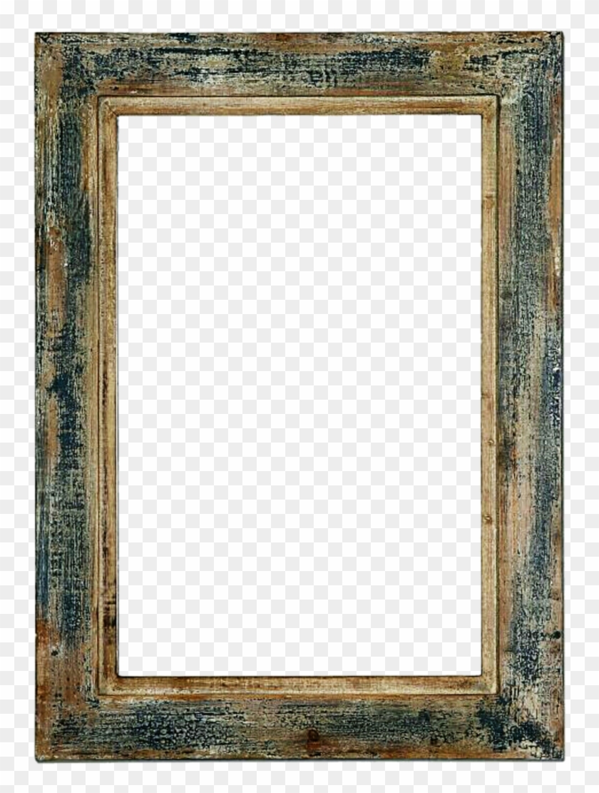 Rustic Frame Png - Black And Gold Photo Frame Clipart