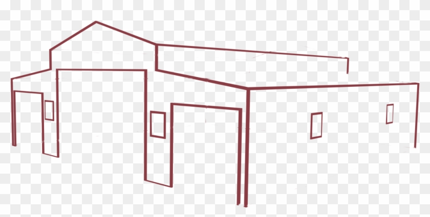 Barn Trim Rustic - House Clipart