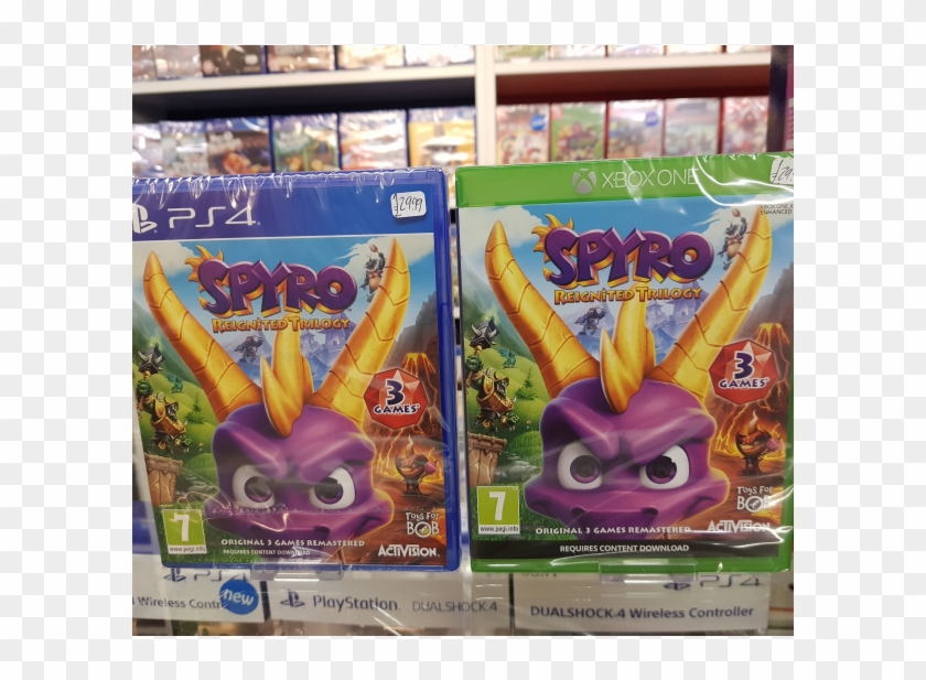 Spyro Bundle 18297 - Spyro Reignited Trilogy Ps4 Cover Clipart