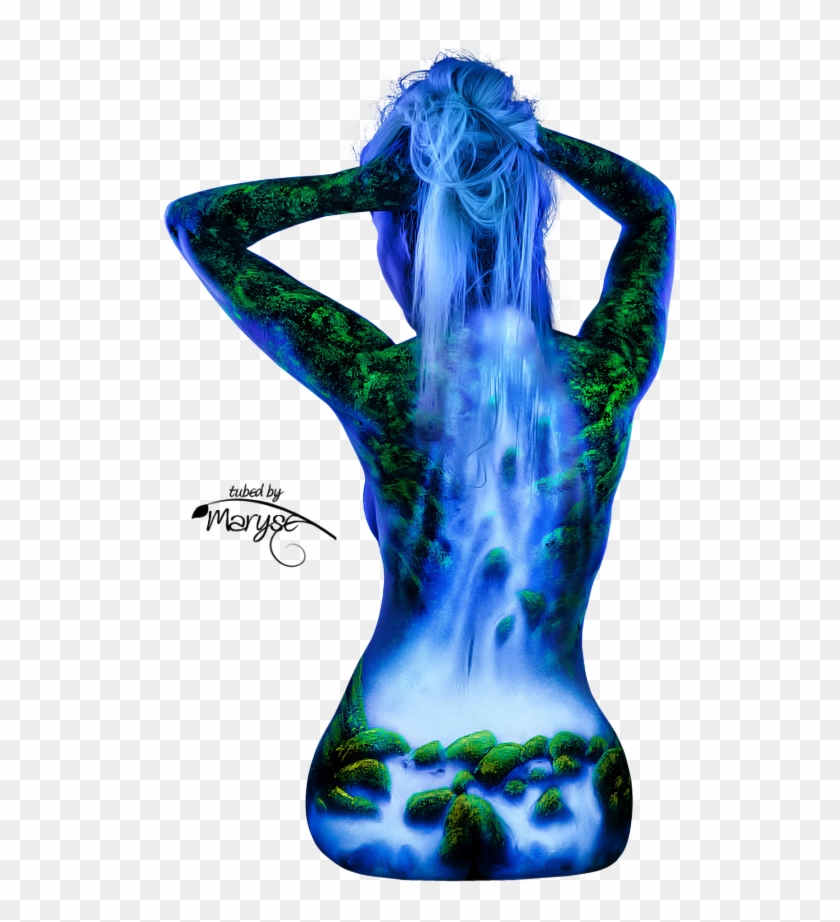 Psp Tubes & Créations De Maryse - Paintings On Human Body Clipart #2248997
