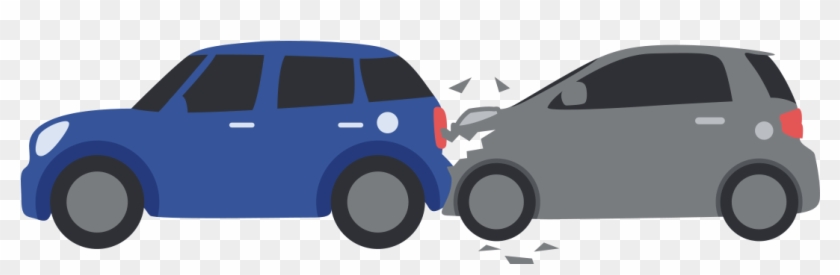 Rear End Collision - Rear End Accident Cartoon Clipart