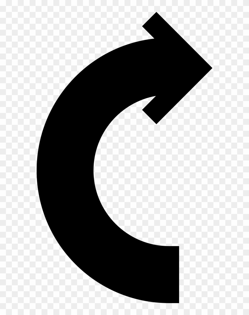 Curve Png Icon Free - Crescent Clipart #2249353